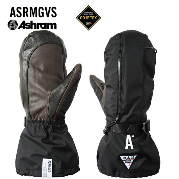 Ashram(アシュラム) LUMBER 2025-2026モデル BLACK GORE-TEX snowboard GLOVE