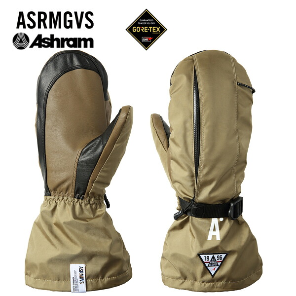 Ashram(アシュラム) LUMBER 2025-2026モデル BEIGE GORE-TEX snowboard GLOVE