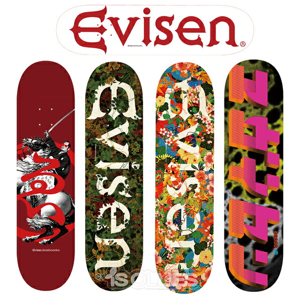 Evisen エビセン Dockguyel Skateboard スケートボード Deck デッキ スケボー 7 8インチデッキテープ付き Is Ollies パーツ 店evisen デッキ入荷 デッキ