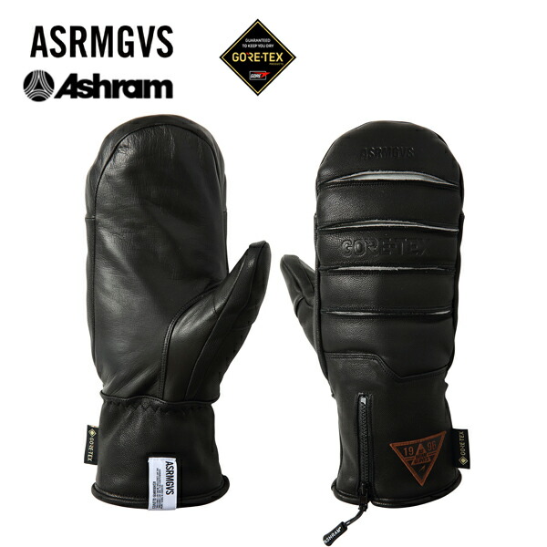 Ashram(アシュラム)ARMA PLUS2025-2026模範例BLACK GORE-TEX snowboardGLOVE
