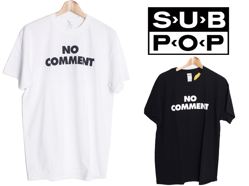 楽天市場 Sub Pop Records No Comment Tシャツ サブ ポップ レーベル ノーコメント 五十六 イソロク 楽天市場店
