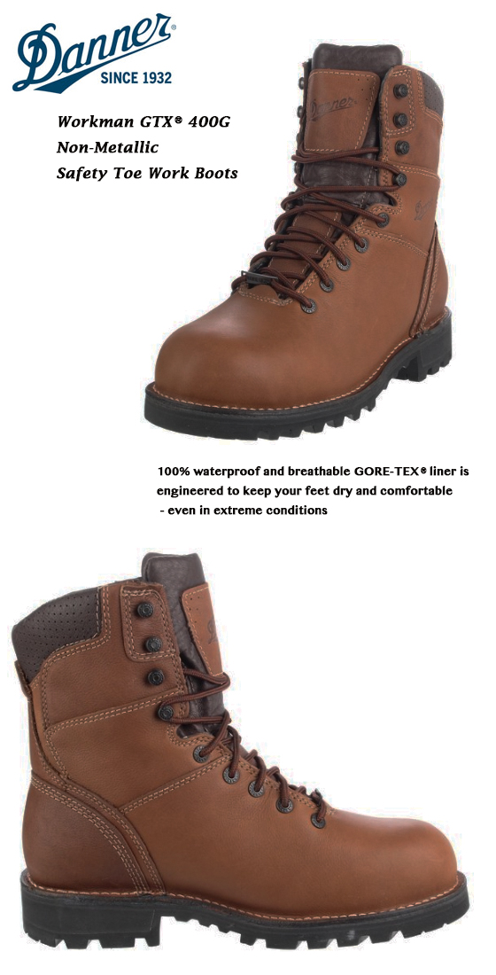 safety boots non metallic toe