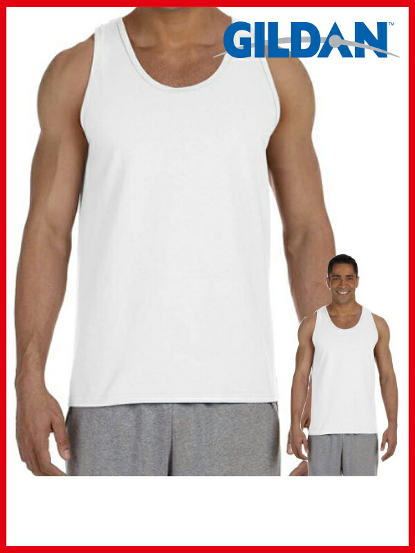 isoroku gildan gildan tank tops mens white s xl size gildan tank top size chart