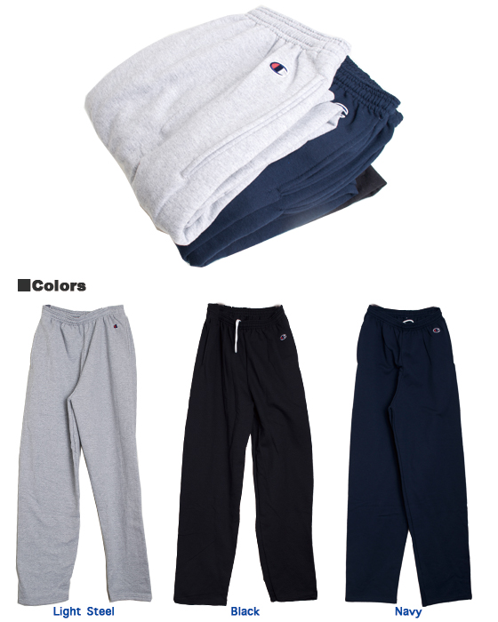 champion eco open bottom pant