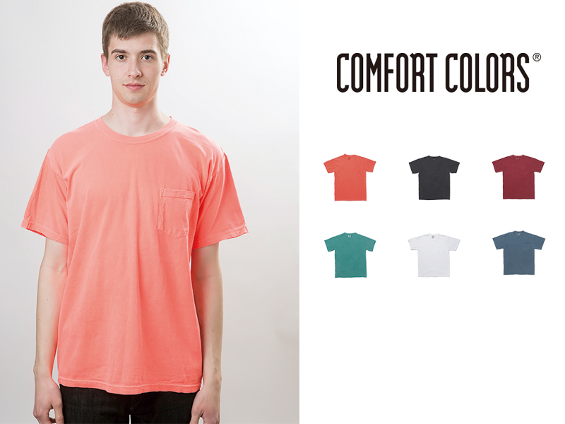 楽天市場】Comfort Colors コンフォートカラーズ 後染め Tシャツ