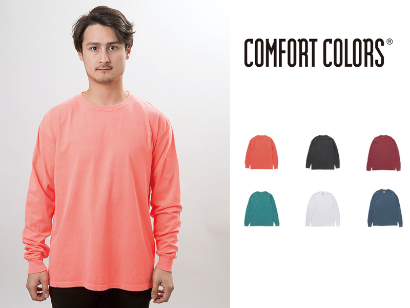 楽天市場】Comfort Colors コンフォートカラーズ 後染め ポケットT