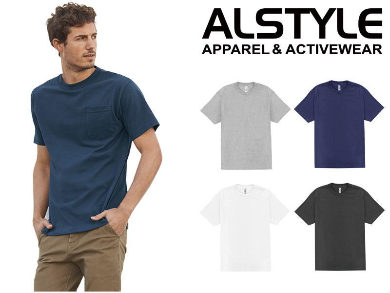 楽天市場 a アルスタイルアパレル ポケット Tシャツ メンズ Alstyle Apparel 五十六 イソロク 楽天市場店