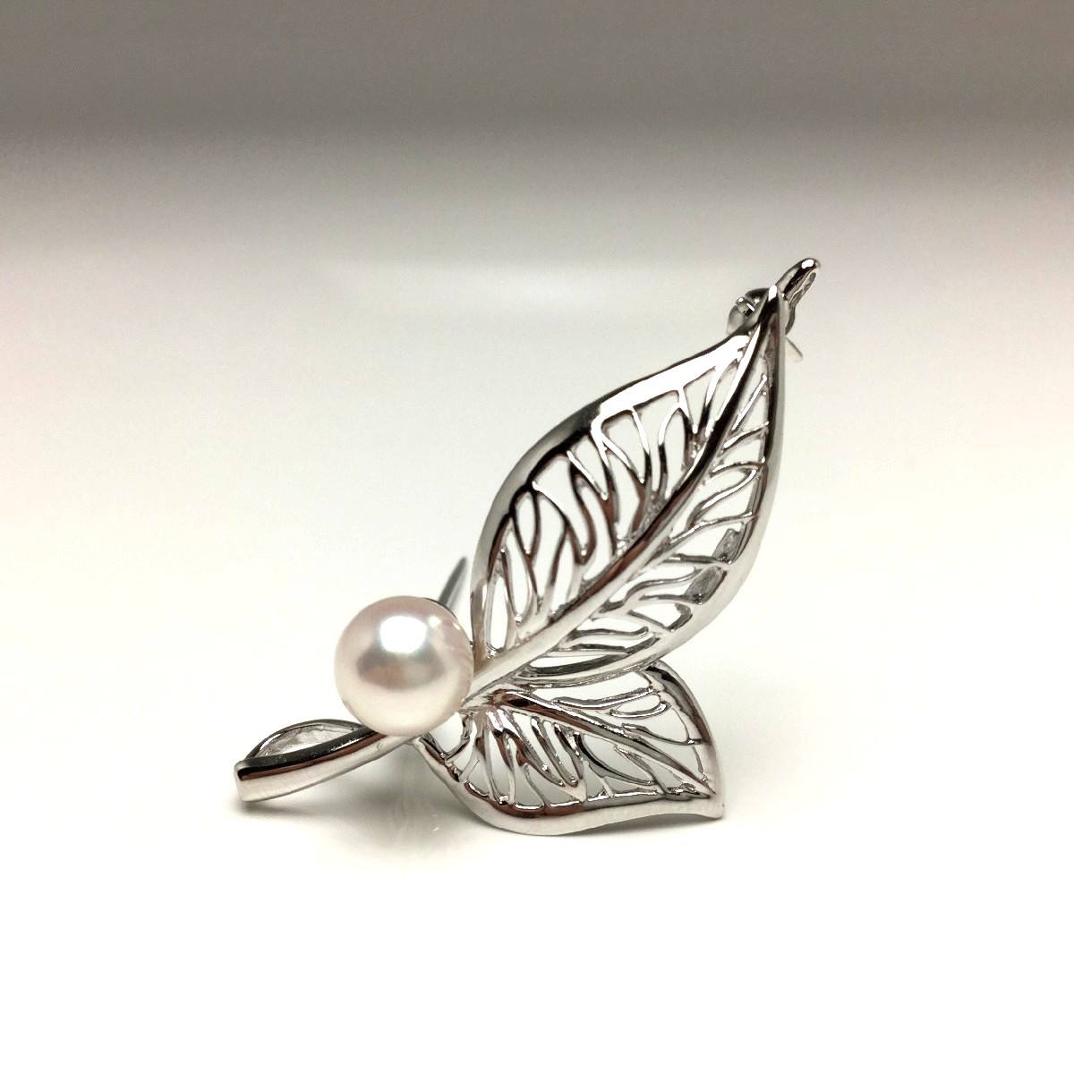 楽天市場】真珠 ブローチ パール アコヤ真珠 7.0-7.5mm ホワイトピンク