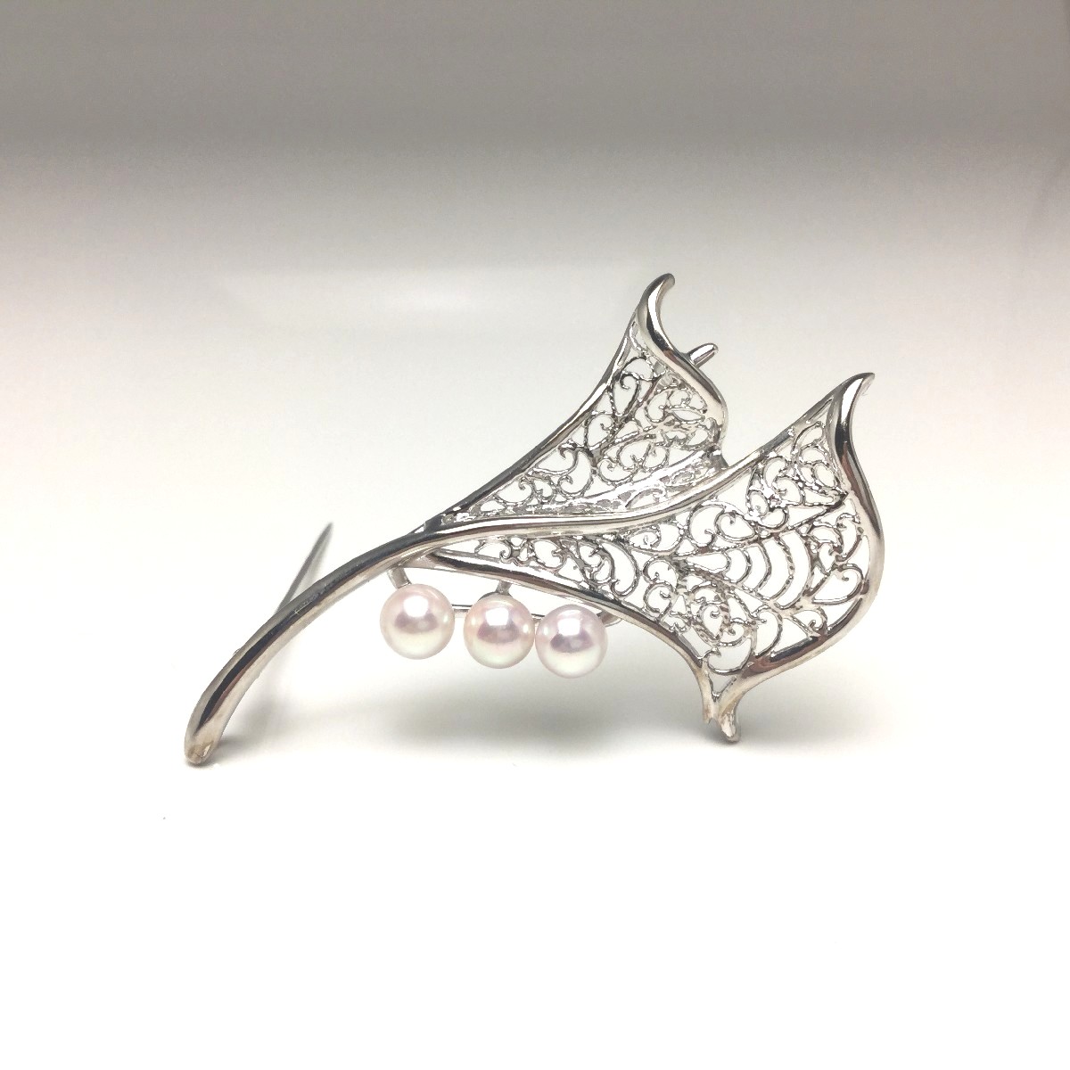 アコヤパールホワイトピンクカラーSILVERブローチ　(p751) 楽天市場】真珠 ブローチ パール アコヤ真珠 9.36mm ホワイト