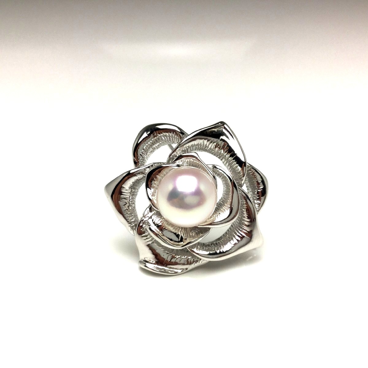 楽天市場】真珠 ブローチ パール アコヤ真珠 9.4mm ホワイトピンク