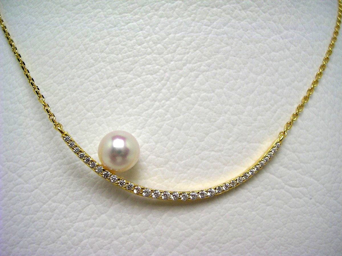 楽天市場】真珠 ネックレス パール アコヤ真珠 7.5-8.0mm ホワイト