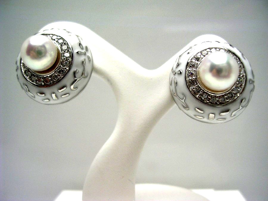 真珠 ピアス パール アコヤ真珠 スタッド 5.5-6.0mm ホワイトピンク シルバー 56386 イソワパール｜伊勢志摩の真珠専門店　IsowaPearl 15,444円