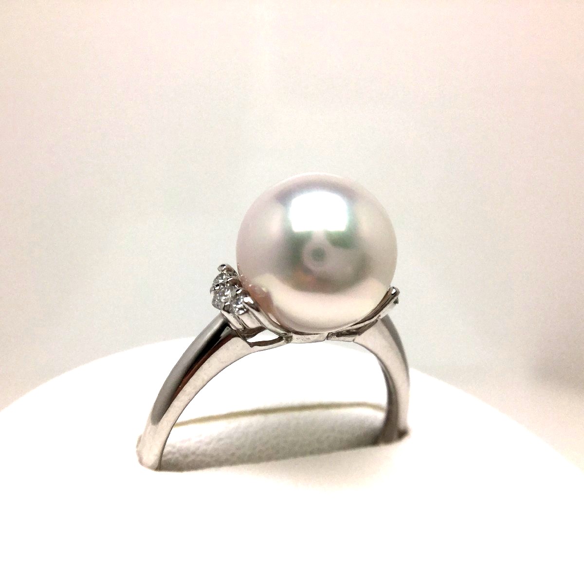 10 Off 平凡 165 000円型 エンポリアムsale 148 500円 真珠 環 パール オーロラ 花珠 アコヤ真珠 9 3mm 白人種淡紅 Pt900 プラチナ ダイヤモンド 0 10ct イソワパール 送料無料 真珠の生地 伊勢志摩で80取残老齢の素性 真珠専門店舗がお奨励やる判別書類アコヤ真珠