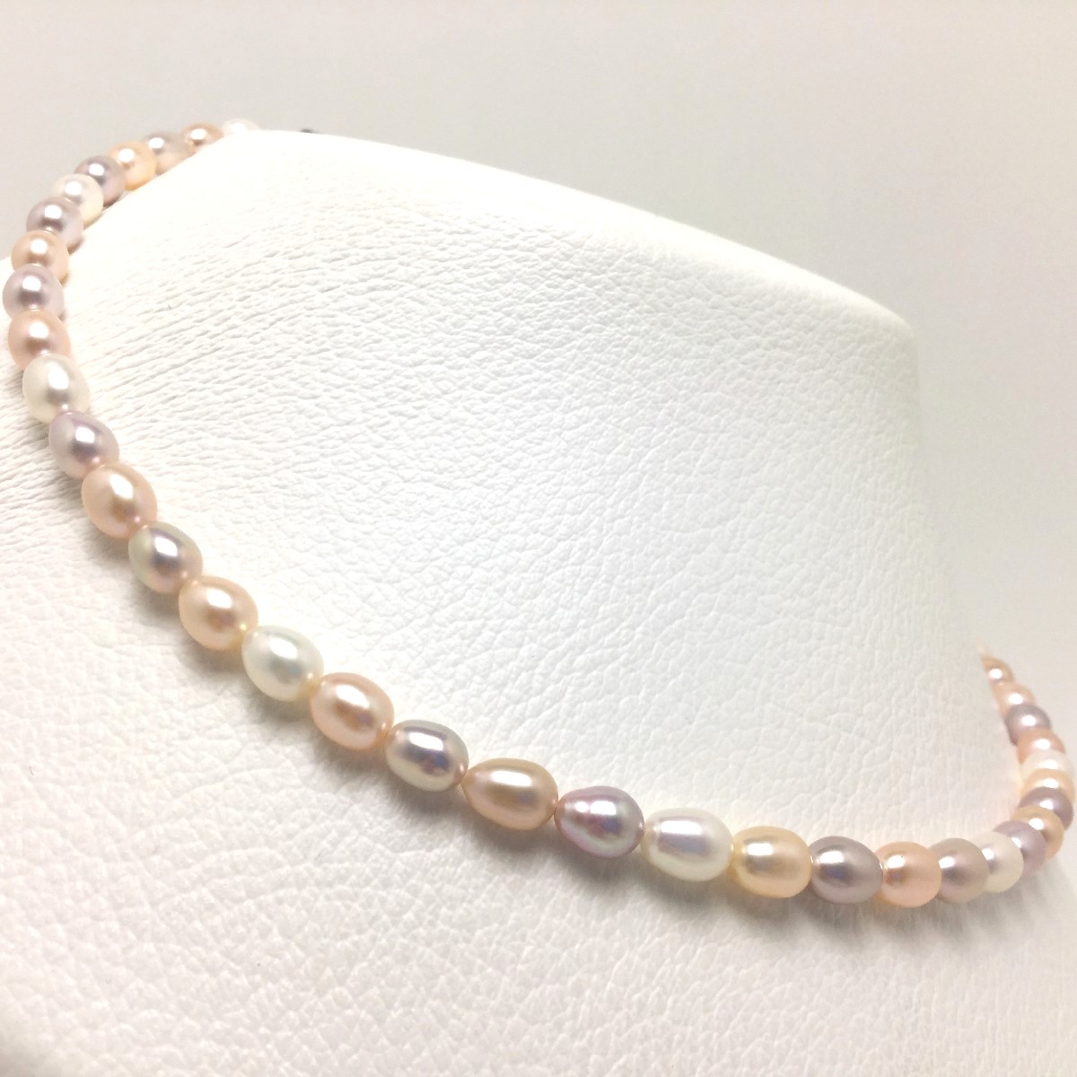 3連 ベビーパール 本真珠 クレオパトラ ネックレス 3.3〜3.7㎜ O473 3連 ベビーパール 本真珠 クレオパトラ ネックレス 3.3〜3.7㎜ O473