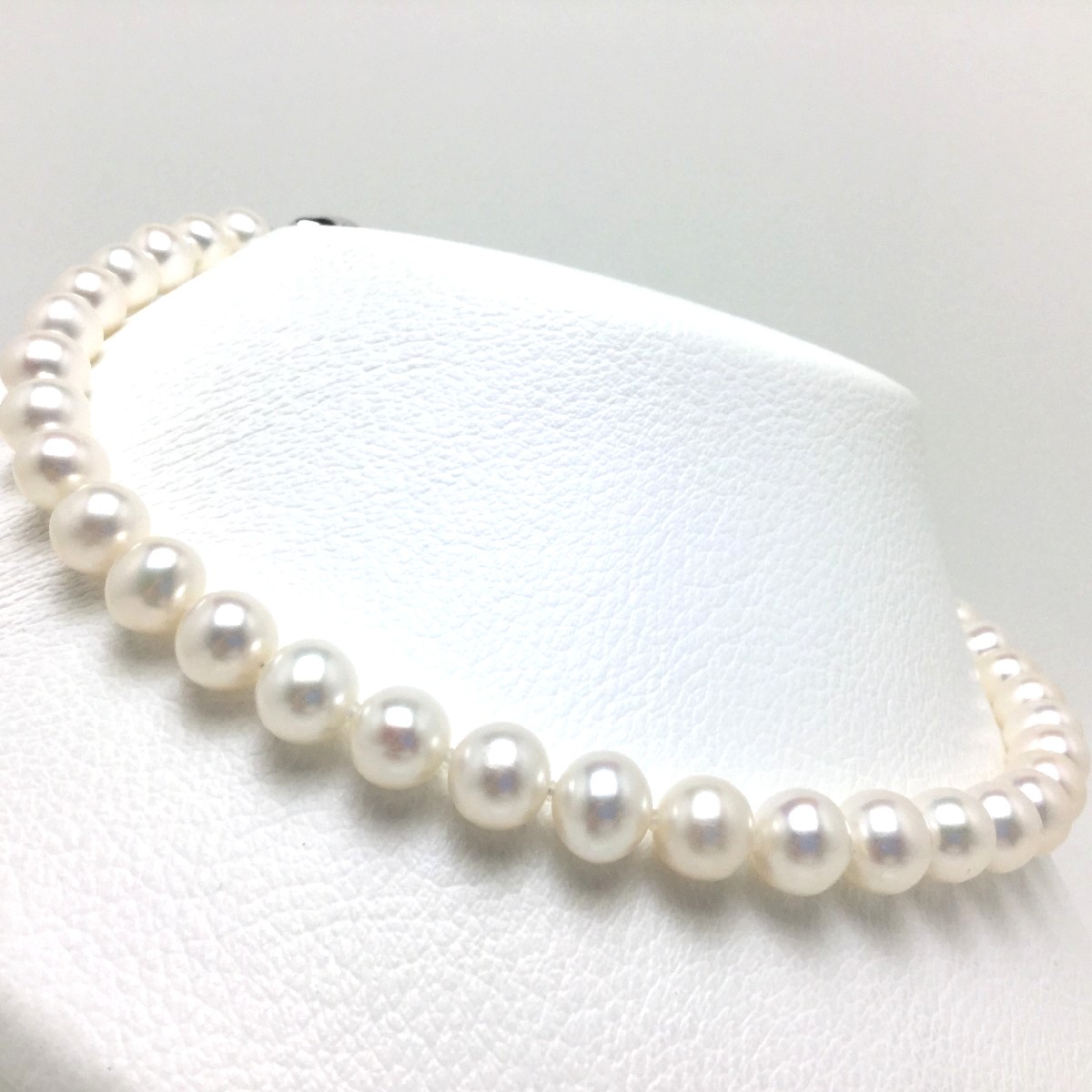 パールネックレス　真珠 シンプル ネックレス　シルバー　6.5-6.9 楽天市場】真珠 ネックレス パール 淡水真珠 8.5-9.5mm マルチ