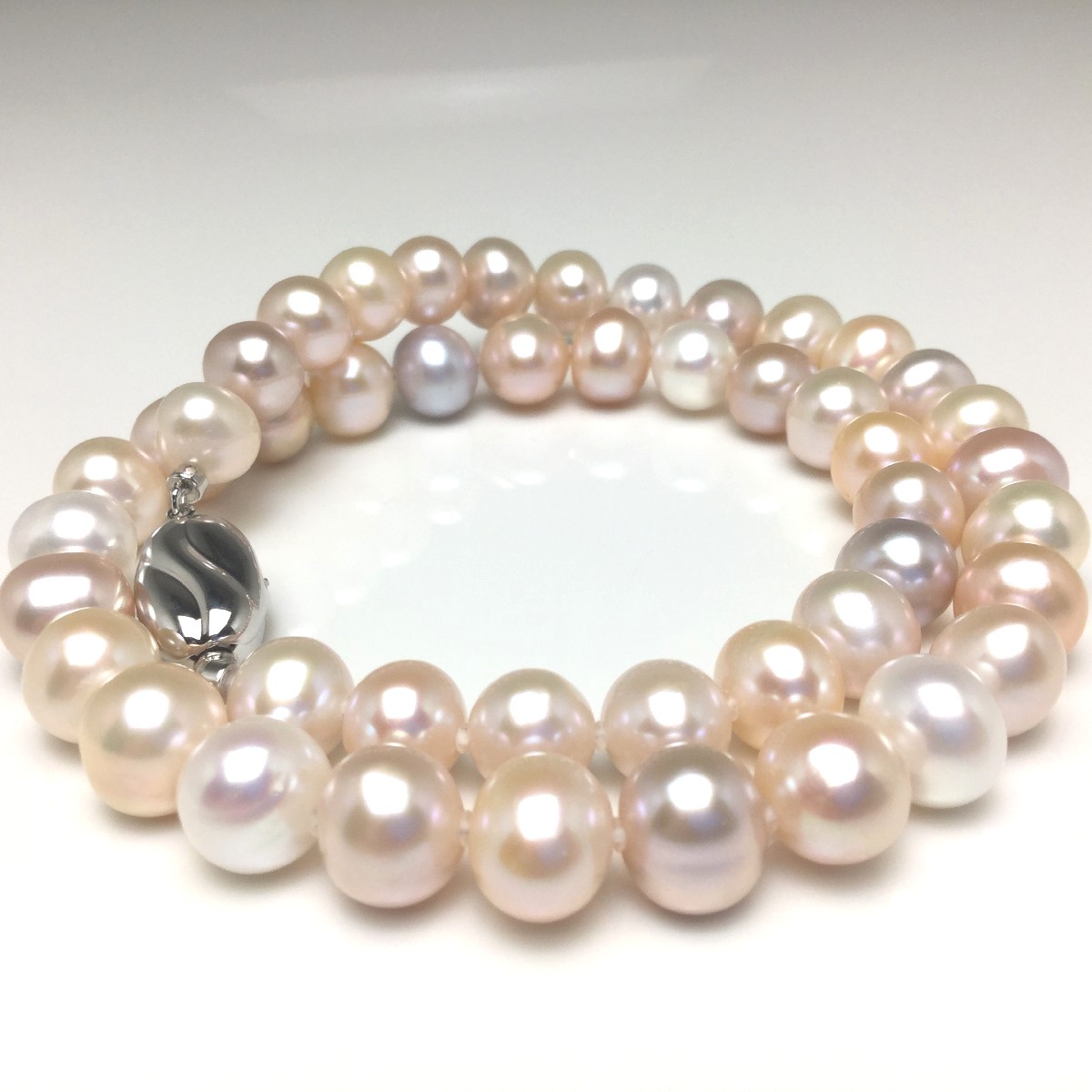 キノシタパール　7.5 - 8mm 養殖　パール　真珠　ネックレス　Pearl キノシタパール 7.5 - 8mm 養殖 パール 真珠 ネックレス Pearl