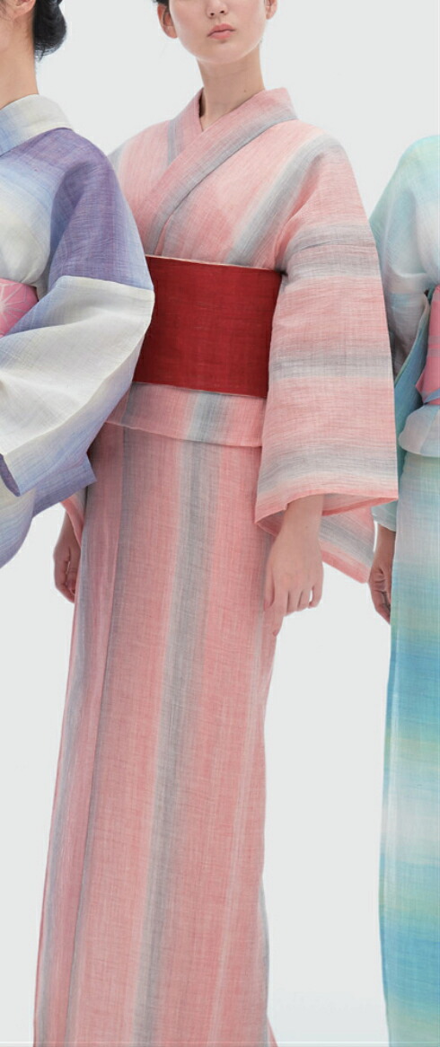 [送料無料]浴衣(ゆかたyukata) 源氏物語浴衣(ゆかた) 彩(いろどり)ゆかた 手縫い仕立て付き 20049 麻100% (仕立て無し反物で納品も可) 帯は別売り｜いそや　店
