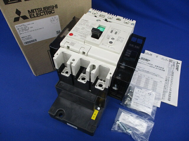 短絡目覚まし時計差しつかえる器 3P3E20A 100-440VAC 30・100・500ｍA NF125-ZSV3P20A