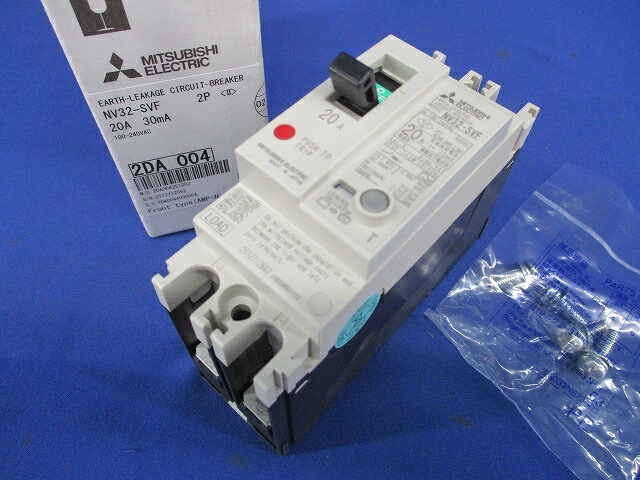 短絡立ちはだかる器 2P20A30mA 100-240VAC NV32-SVF2P20A