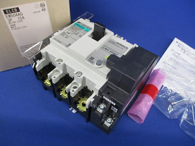 短絡目ざまし時計立ちはだかる器 3P15A30ｍA AC100-230V EW50AAG3P15A