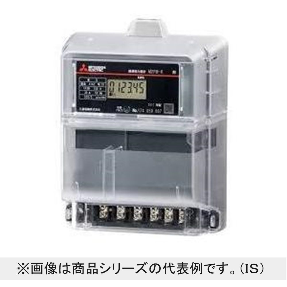 【返品可 保証有】 普通電力量計 電気計器 200V 120/5A M2PM-S34R3P3W200V5A50HZ200V