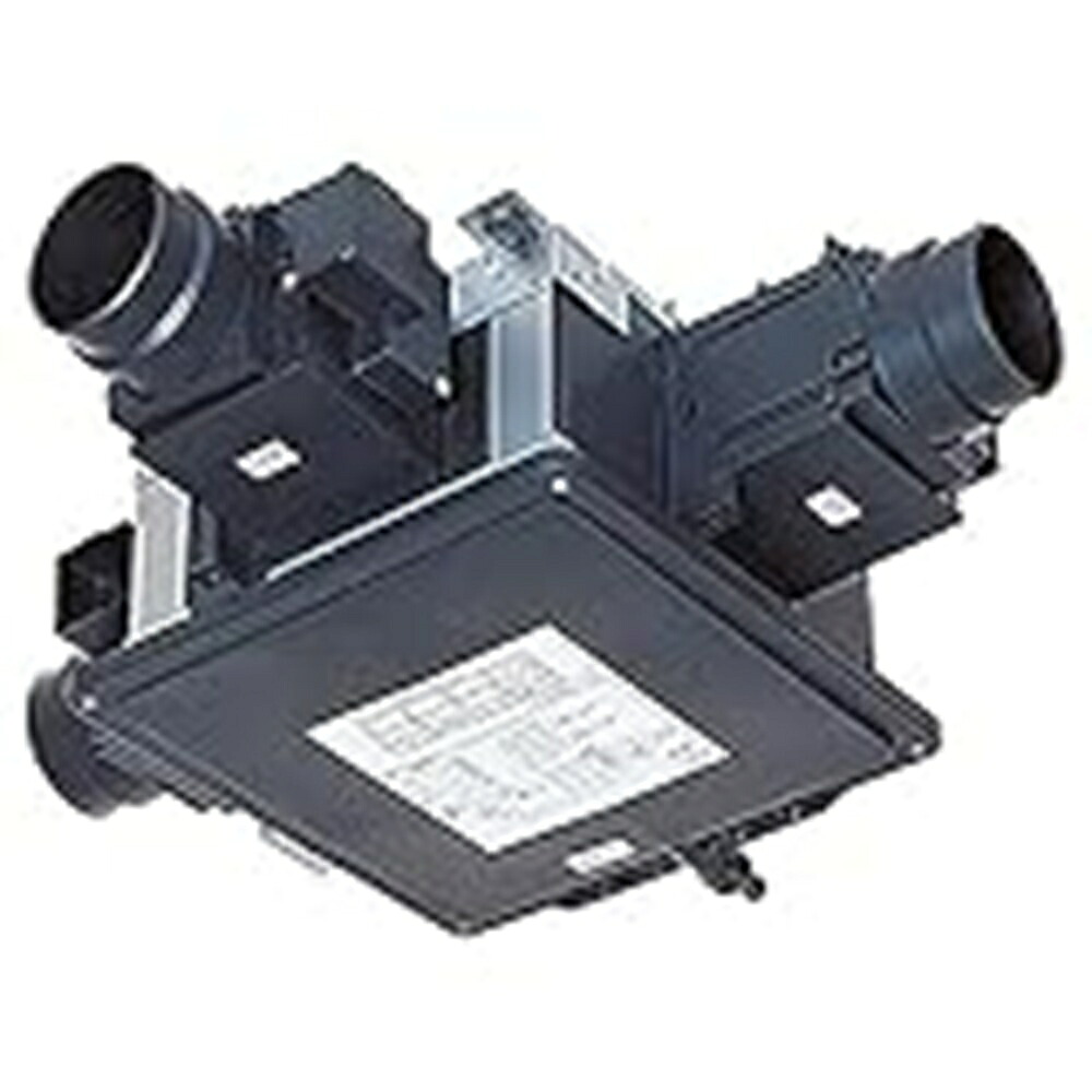 中間取付形ダクトファン1～3部屋電動ダンパー付 V-18ZMDC3-A｜電材センタ一成