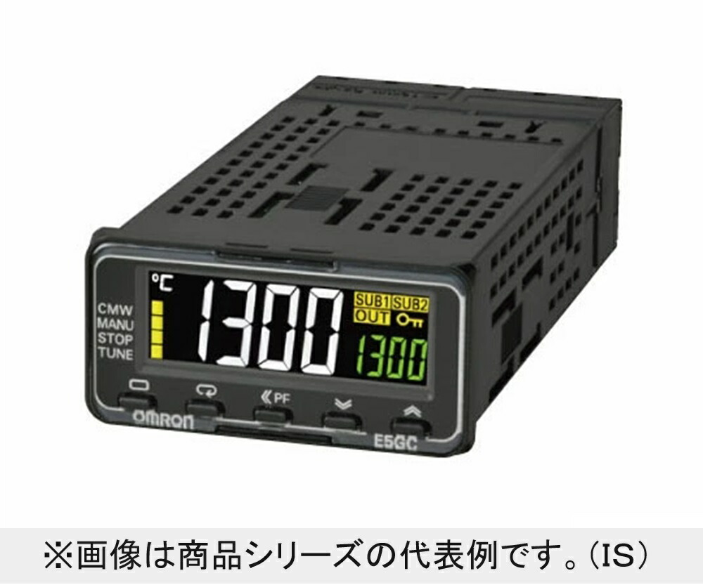 【返品可 引き受ける有】 熱度自然調整器 E5GC-CX1DCM-015