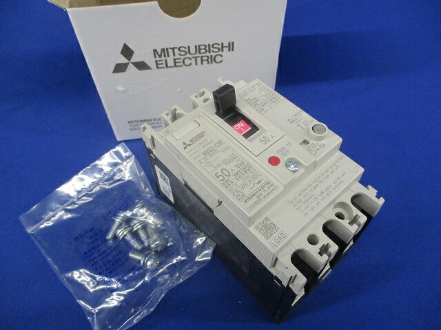 【返品可 保証有】漏電遮断器 100-440VAC NV63-CVF3P50A100mA