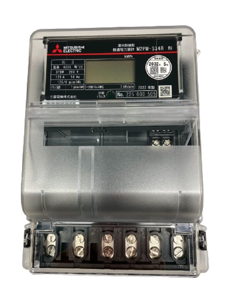 楽天市場】【返品可 保証有】 電子式電力量計 M3PM-S34R 3P4W