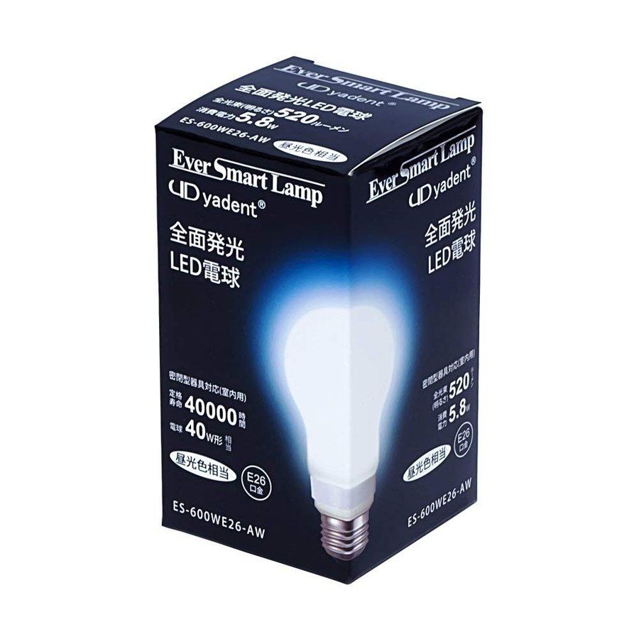 楽天市場】LED電球 電球色 60W 口金E26 LDA7L-H/E/W/2A/1K : 電材