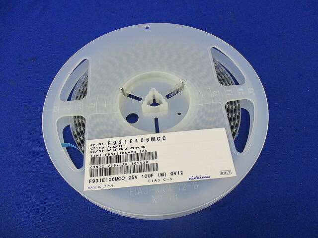 Tantal. Cap 100個入 F931E106MCC|電材センタ一成