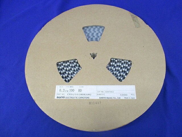 Elec. Cap. 1000個入 CE0J101MWRANG