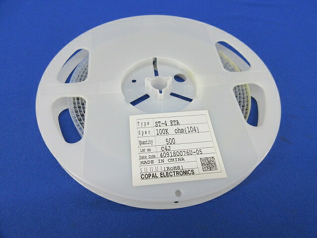 Potentiometer 500個入 ST-4ETA 100K OHMS(104)