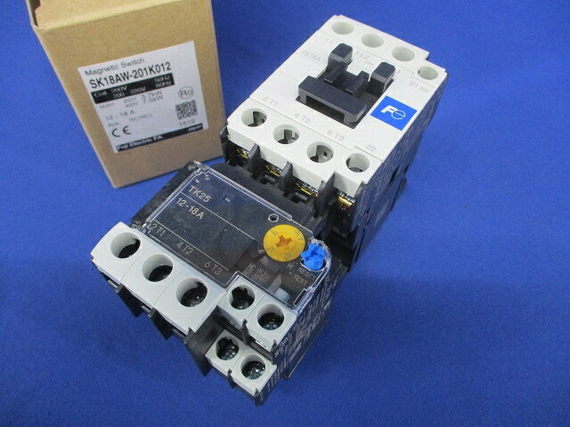 やり取り取りまわし形電磁開閉器 200V 12-18A SK18AW-201K012