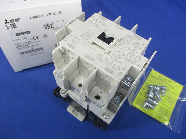 非可逆式電磁当たること器 AC200V S-T80