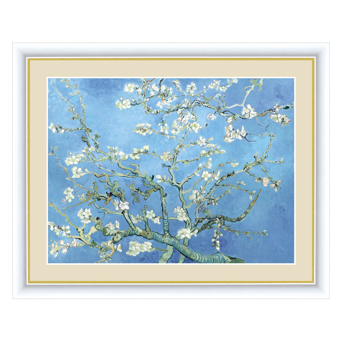 楽天市場】絵画 ゴッホ Vincent Willem van Gogh 花咲くアーモンドの木