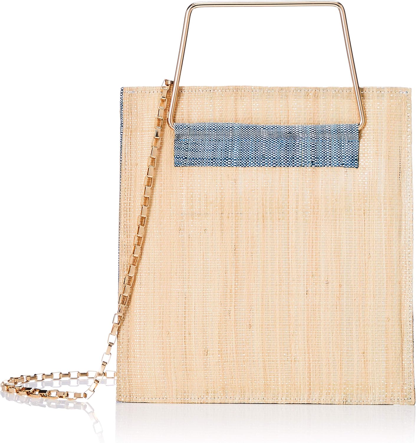 Tote Square Sand Turquoise Square Tote Sand Turquoise｜SelectShop Palette