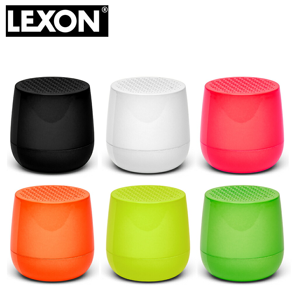 【楽天市場】テレワークにも便利なマイク付き！ Bluetooth ポータブルスピーカー LEXON LA125 グロッシーシリーズ Qi充電