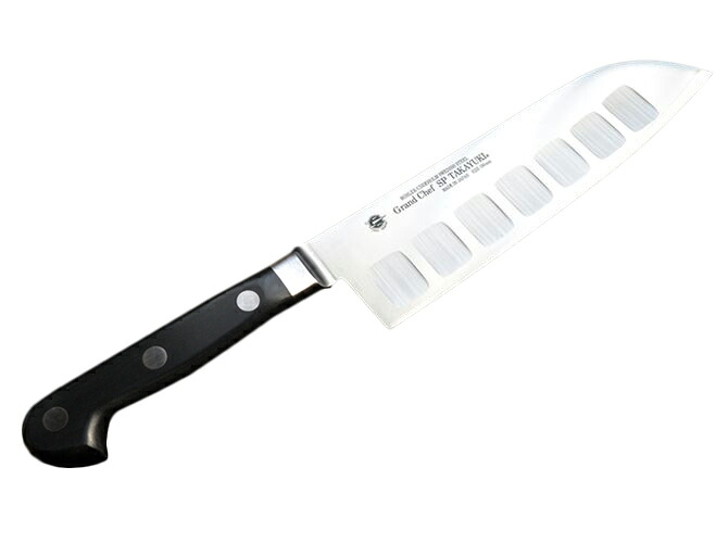 堺孝行 三徳 6寸 180mm グランドシェフSP ボーラーウッデホルム特殊鋼 POM樹脂 サーモン加工 食器洗浄機対応可 洋包丁 日本製｜一心刃物 21,450円