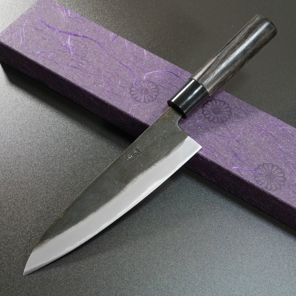 楽天市場】包丁 関の刃物 隆久 牛刀包丁 日本鋼 ハガネ 鋼 刃渡り