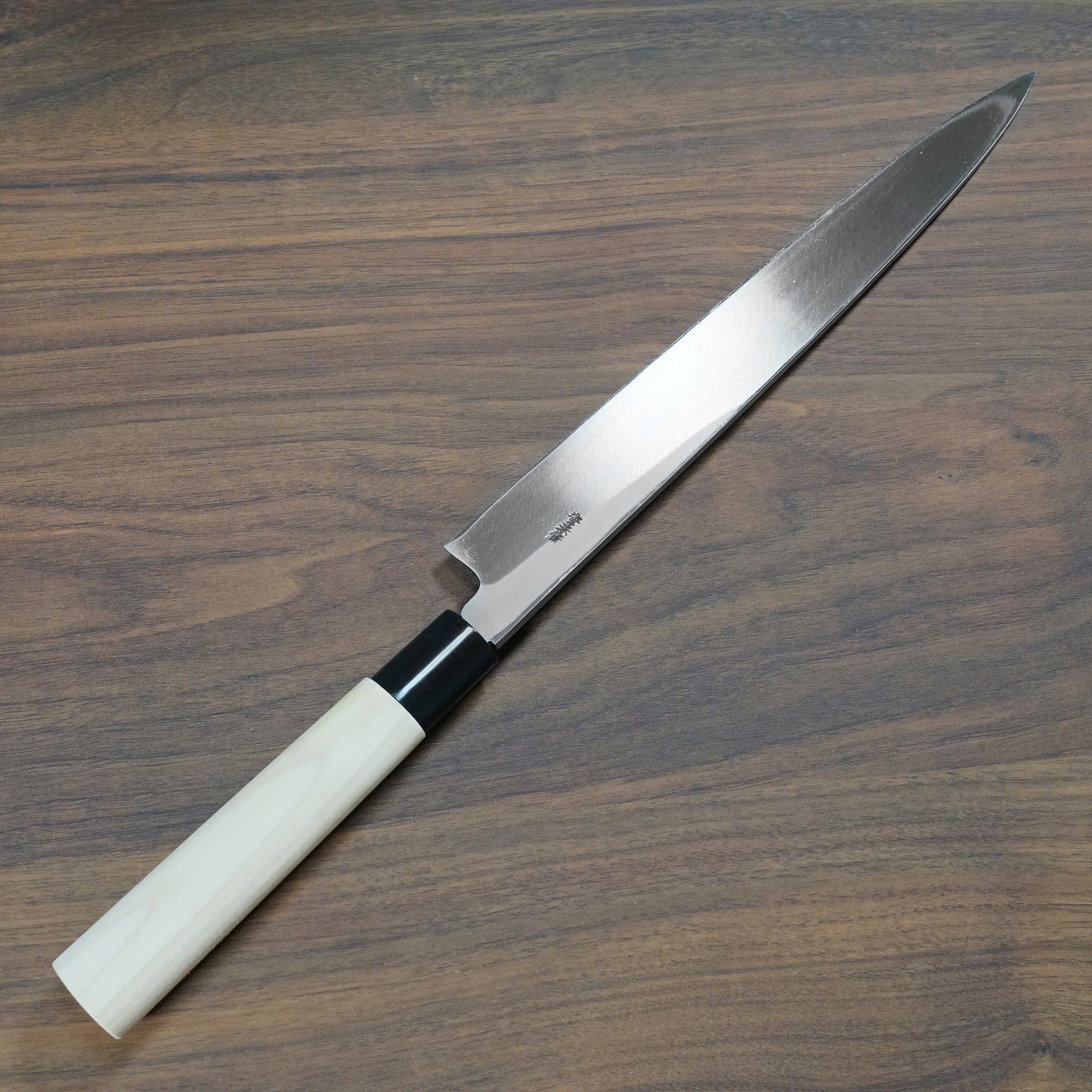 卸売 包丁 柳刃 刺身 270mm 本久一 白紙鋼 9寸 朴木柄 本久一刃物 日本製 qdtek.vn
