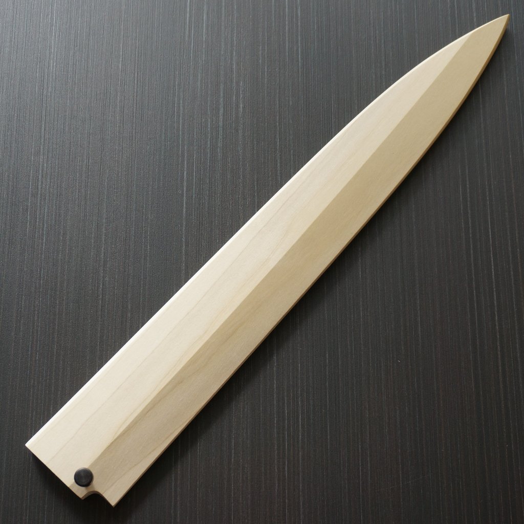 楽天市場】【鞘】 柳刃包丁300mm用 朴木 黒檀ピン付 包丁鞘 さや saya