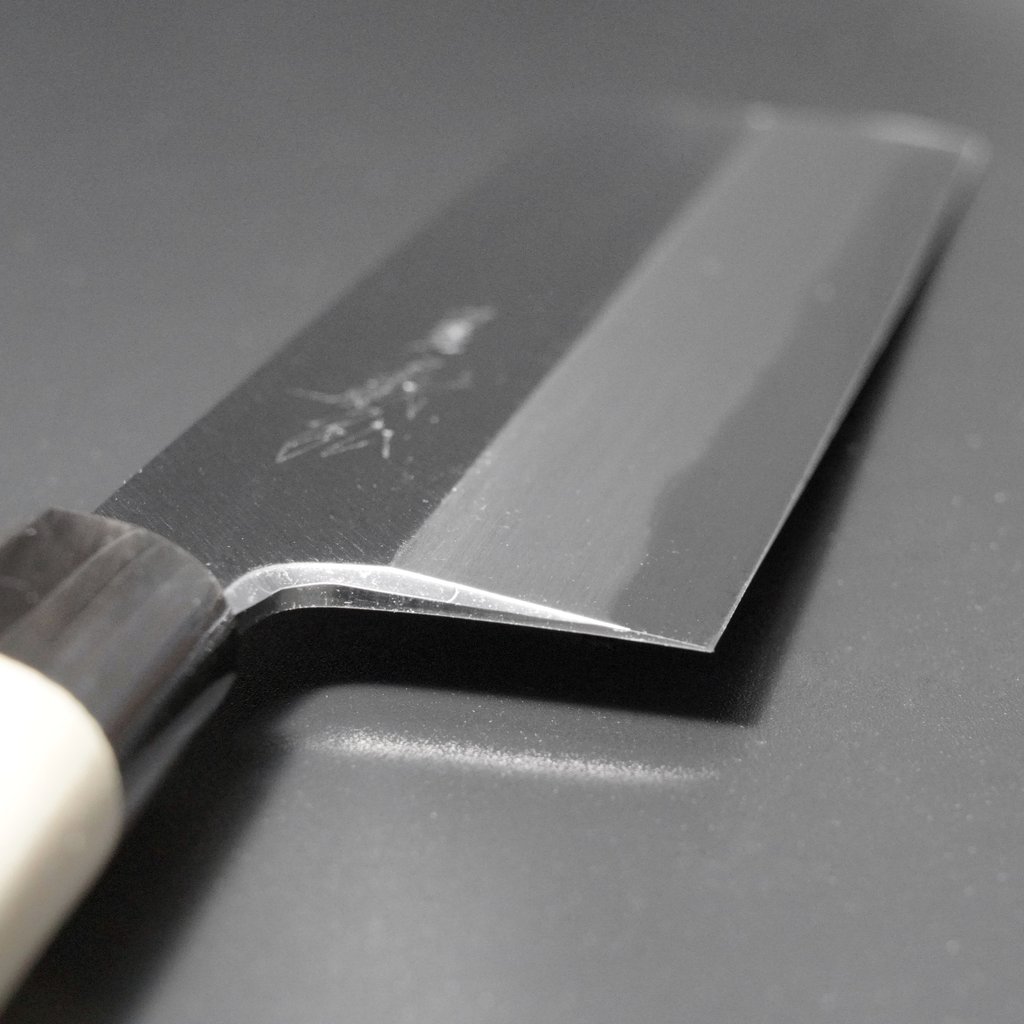 アウトレット 包丁 薄刃 江戸型薄刃 210mm 郷右馬允義弘 上作 白紙2号 鞘付 水牛柄 山脇刃物製作所 Made In 堺 7寸 Fucoa Cl