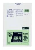 【文芸評論排他的権利あり☆】 TM79 ゴミ袋 70l 70リッター 半澄み切った 0.030粍厚 800ｘ900 貨物輸送無料 10枚ｘ40冊 400枚 LLD＋META くず物袋 ポリ袋 70 アイエスショップ