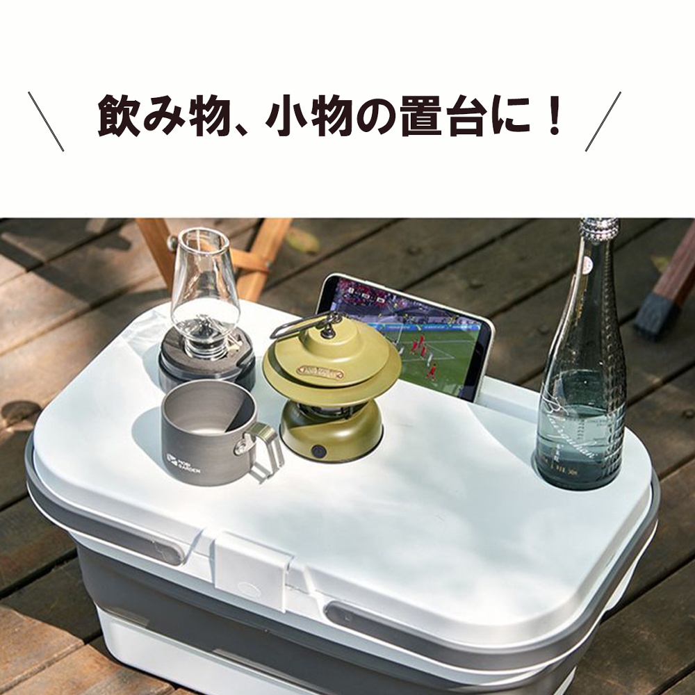 8月15日限定☆ポイント2倍】アウトドア バスケット ミニテーブル