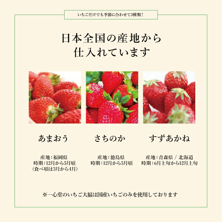 お取り寄せスイーツ 和菓子 大福 ギフト 送料無料 一心堂 いちご大福 内祝い おためし4個入 フルーツ大福