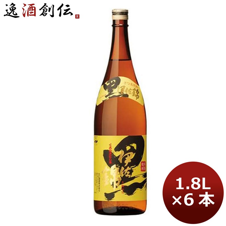 芋焼酎 25度 伊佐錦 黒（芋） 1800ml 1.8L 6本 1ケース ギフト 父親 誕生日 プレゼント お酒 新生活 入学祝い 卒業祝い 就職祝い 進学祝い