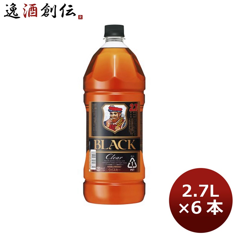 ブラックニッカクリア　700ml 12本　1ケース アサヒ ブラックニッカクリア 700ml瓶×12本: 食料品
