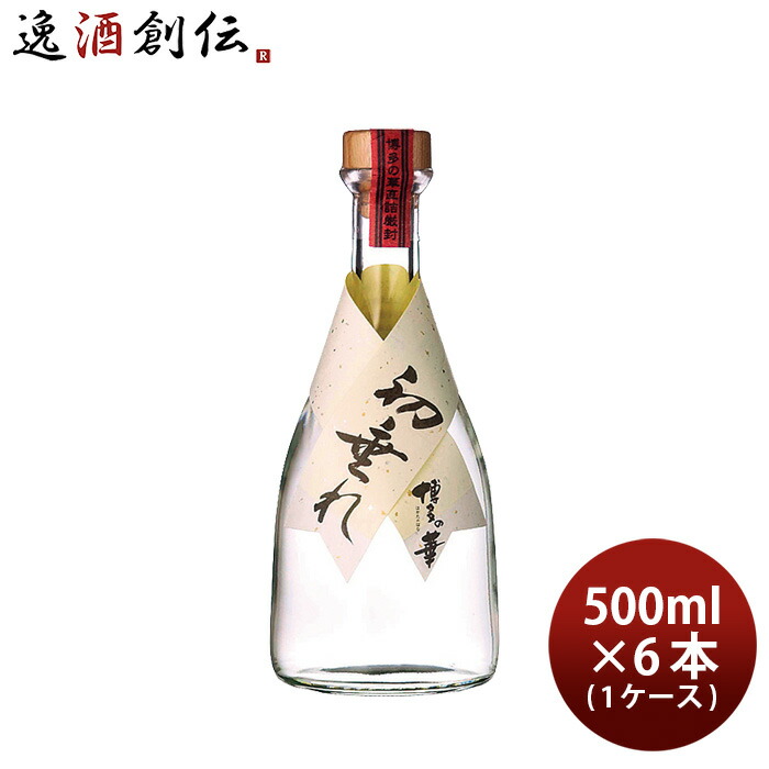 SALE／102%OFF】 麦焼酎 博多の華 初垂れ 44度 500ml × 1ケース 6本 焼酎 福徳長酒類 fucoa.cl