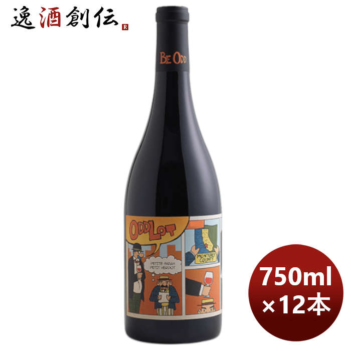赤ワイン カリフォルニア オッド・ロット レッドブレンド 750ml &times; 1ケース / 12本 お酒 お酒 父の日 お中元 夏ギフト 暑中見舞い｜逸酒創伝　店